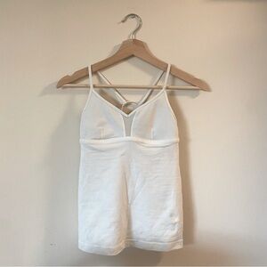 Lululemon white tank size 4